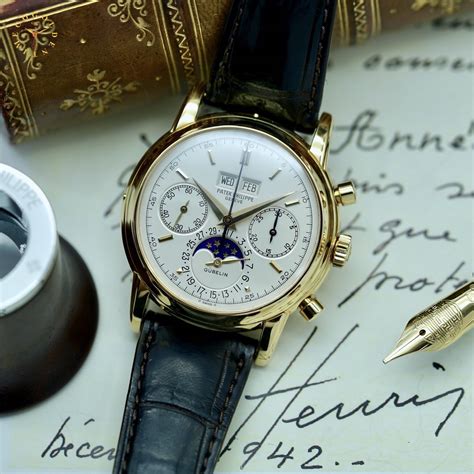 patek philippe 2499/100p|original philip partech watch i.